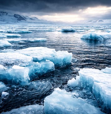 Wenn der Winter versagt – warum das schrumpfende Arktiseis ein stiller Klimaschock ist Schmelzendes-Meereis_Illustration