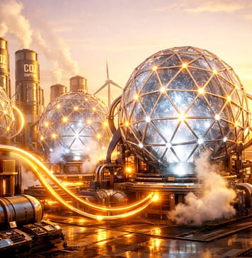 Viciazites: Das Material, das CO₂-Abscheidung endlich bezahlbar machen könnte Viciazites-CO₂-Abscheidung_Illustration