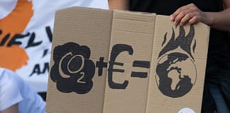 Wissenschaftliche Berichterstattung über den Klimawandel kann Überzeugungen der Menschen verändern Protest_Klimawandel