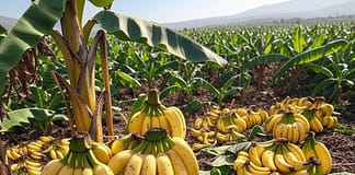 Klimastress für die Banane: Wie der Klimawandel unsere Lieblingsfrucht gefährdet Bananen_Klimawandel_Illustration