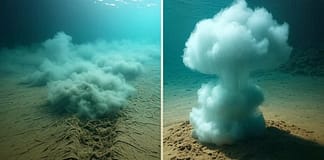 Schleppnetzfischerei: Die unsichtbare Klimabombe am Meeresgrund CO2_Sedimente_Meeresboden_Illustration