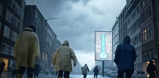 Wenn es zu viel regnet: Wie der Klimawandel Regen und Überschwemmungen verschärft Starkregen_Illustration