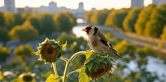 Klimawandel und Goldzeisige: Wie ein kleiner Vogel den Nordwesten erobert Zeisig_Migration_Illustration