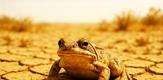 Frosch im Kochtopf: Warum Amphibien an der Klimakrise sterben Amphibien_Klimawandel_Hitzestress_Illustration