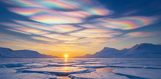 Arktis außer Kontrolle? Wie unsichtbare Wolken die Klimamodelle aus dem Takt bringen Arktis_Erwärmung_Wolken_Illustration