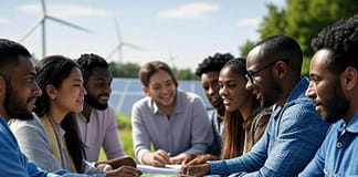 Vertrauen oder Verderben: Warum Klimaschutz ohne das Vertrauen der Menschen scheitert Bürger_gestalten_Klimaschutz_Illustration