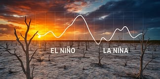 Wenn Klimawellen Bäume töten – El Niño, La Niña und das stille Sterben der Mangroven El_NINI_La_NINA_Illustration