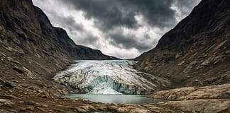 Gletscher am Kipppunkt – Warum selbst ein Stopp der Erderwärmung nicht reicht Gletscherschmelze_Illustration