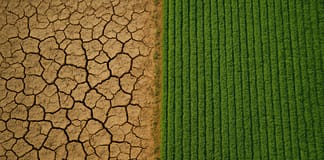 Ernten in Gefahr: Wenn Dürre und Hitze dem Acker das Leben stehlen Hitze_Dürre_Landwirtschaft_Illustration