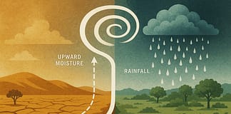 Monsoon Reloaded: Wie sich die Atmosphäre erinnert – und dabei Milliarden ernährt Monsoon_Illustration