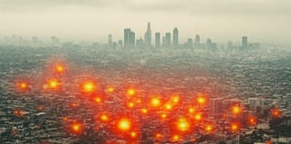 Städte im Klimatest: Wer liefert – und wer bleibt sitzen? Stadtplanung_Luftverschmutzung_Illustration