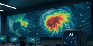 KI-Wettermodelle: Schnell, präzise – aber (noch) nicht unfehlbar Wettervorhersage_Künstliche_Intelligenz_Illustration