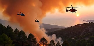 Feuermeer im Mittelmeer – Wie der Klimawandel Griechenland, Türkei und Zypern in Flammen setzte Brände_Mittelmeer_Illustration