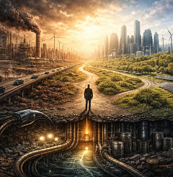 Die unsichtbare Macht des Fossilen in unserem Alltag Die-fossile-Falle-2_Illustration