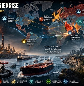 Energiekrise im Schatten geopolitischer Konflikte: Warum kurzfristige Lösungen uns langfristig schwächen Reaktionen-Energiekrise_Illustration